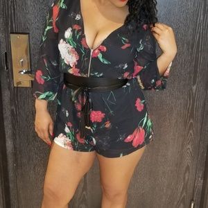 Floral romper